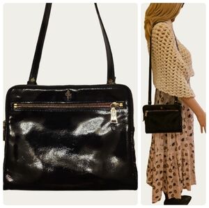 Cole Haan Jitney Black Patent Leather EUC